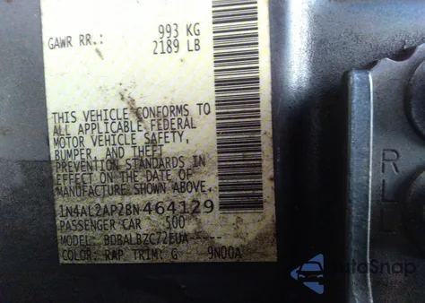 2011 Nissan Altima 2.5 S from USA, damaged, VIN 1N4AL2AP2BN464129